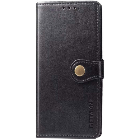 Чехол-книга Кожаный GETMAN Gallant  ZTE Blade A7s 2020, Black