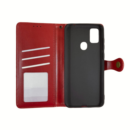 Чехол-книга Кожаный GETMAN Gallant  ZTE Blade A7s 2020, Red
