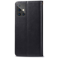 Чохол-книга шкіряний GETMAN Gallant Samsung Galaxy A51 / A515, чорний