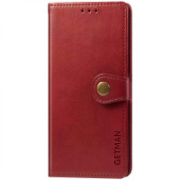 Чехол-книга Кожаный GETMAN Gallant Samsung Galaxy S24 ULTRA , Red