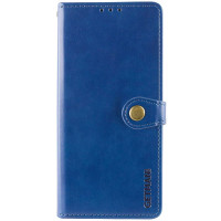 Чехол-книга GETMAN Gallant кожаный Xiaomi Redmi Note 14 4G, Синий