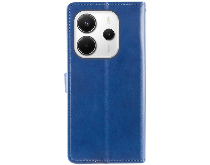 Чохол-книга GETMAN Gallant шкіряний Xiaomi Redmi Note 14 4G, синій