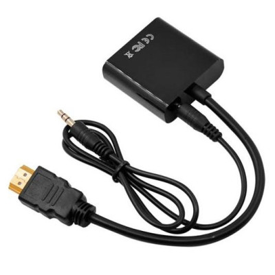 Переходник конвертер HDMI / VGA + AUX