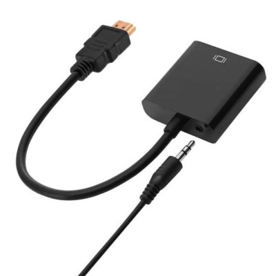 Переходник конвертер HDMI / VGA + AUX