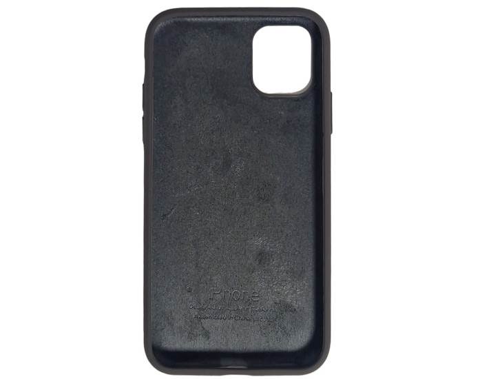Чехол-силикон оригинал Soft Matte iPhone 11 Dark Grey