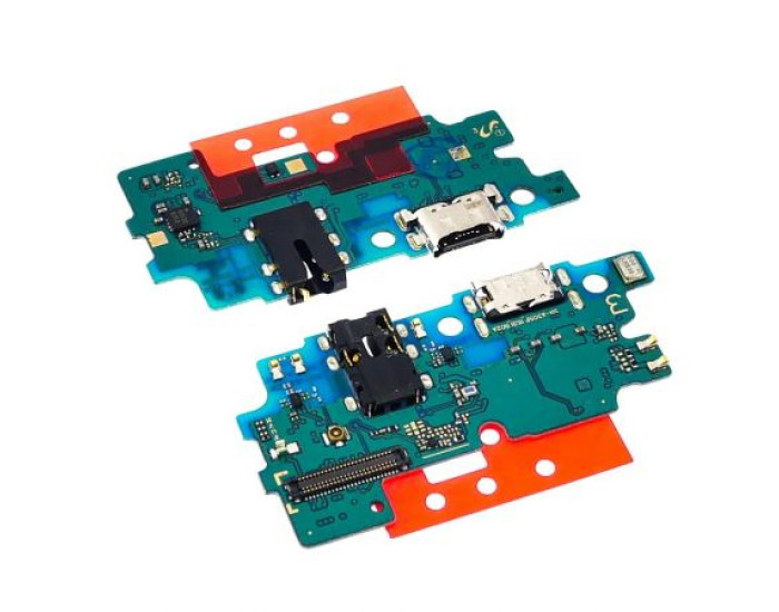Шлейф для Samsung A305F Galaxy A30 2019, коннектора зарядки, конектора наушников с микрофоном, high copy