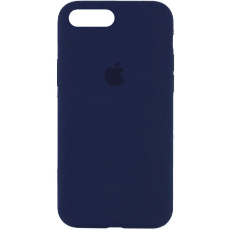 Чехол-силикон оригинал Soft Matte iPhone 7 Plus / 8 Plus Dark Blue (Класс B)