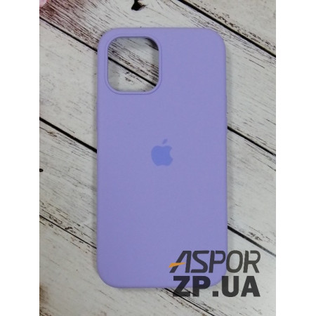 Чехол-силикон оригинал Full Soft Matte iPhone 12 Pro Max Lilac (Класс B)