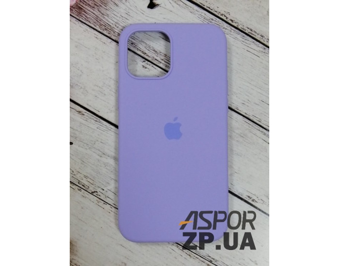Чехол-силикон оригинал Full Soft Matte iPhone 12 Pro Max, Lilac