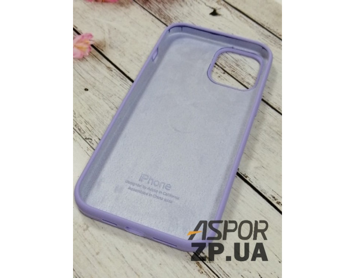 Чехол-силикон оригинал Full Soft Matte iPhone 12 Pro Max, Lilac