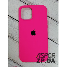 Чехол-силикон оригинал Full Soft Matte iPhone 12 Pro Max Hot Pink (Класс B)