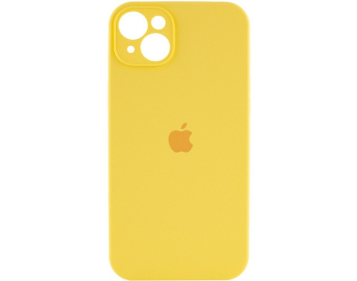 Чехол-силикон оригинал Full Camera Soft Matte iPhone 13 Pro Yellow
