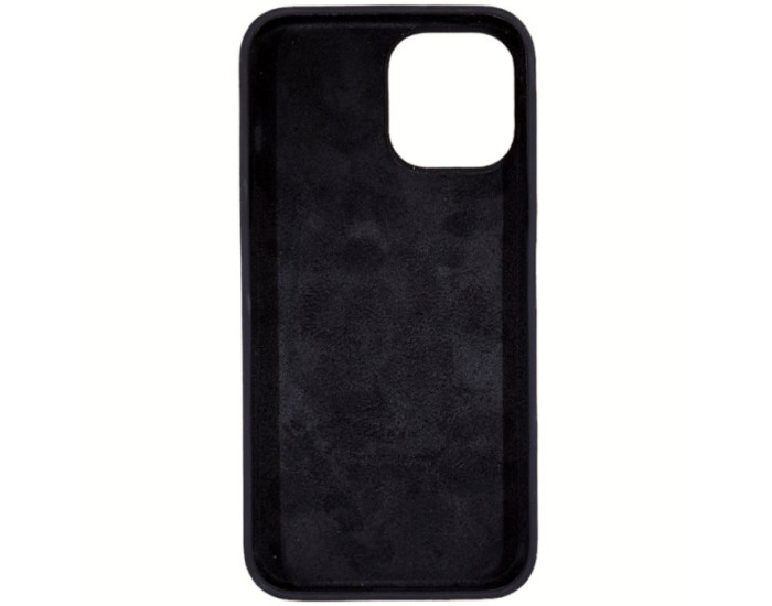 Чехол-силикон оригинал Full Soft Matte iPhone 12 Pro Max, Black