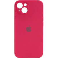 Чехол-силикон оригинал Full Camera Soft Matte iPhone 13 Rose Red (Класс А)