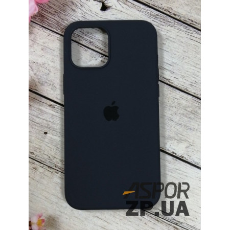 Чехол-силикон оригинал Full Soft Matte iPhone 12 Pro Max Midnight Blue