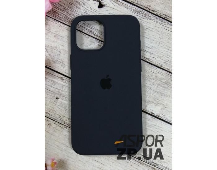 Чехол-силикон оригинал Full Soft Matte iPhone 12 Pro Max Midnight Blue