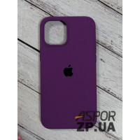 Чехол-силикон оригинал Full Soft Matte iPhone 12 Pro Max Dark Purple