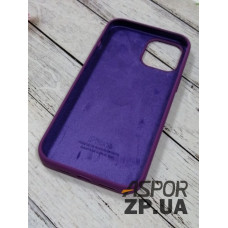 Чехол-силикон оригинал Full Soft Matte iPhone 12 Pro Max, Dark purple