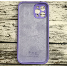 Чехол-силикон оригинал Full Camera Soft Matte iPhone 12, Lilac