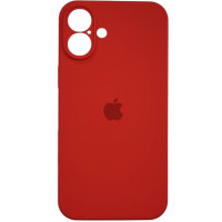 Чехол-силикон оригинал Full Camera Soft Matte iPhone 16 Plus Красный
