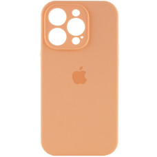 Чехол-силикон оригинал Full Camera Soft Matte iPhone 16 Pro Max light orange