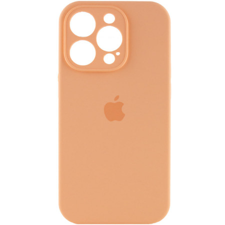 Чехол-силикон оригинал Full Camera Soft Matte iPhone 16 Pro Max light orange