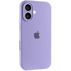 Чехол-силикон оригинал Full Camera Soft Matte iPhone 16  (Сиреневый / Lilac)