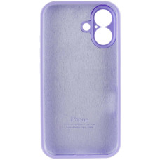 Чехол-силикон оригинал Full Camera Soft Matte iPhone 16  (Сиреневый / Lilac)