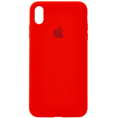Чохол-силікон оригінал Full Camera Soft Matte iPhone XR Red
