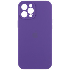 Чехол-силикон оригинал Full Camera Soft Matte iPhone 13 Pro Max Violet