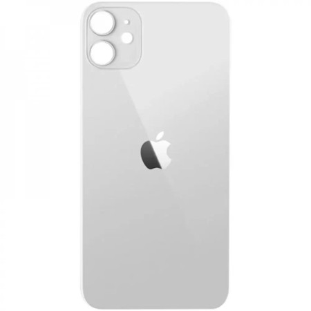Задняя панель корпуса для iPhone 11, Silver (Big Hole) (Класс B)