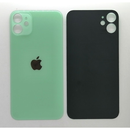Задняя панель корпуса для iPhone 11, Green (Big Hole) (Класс B)