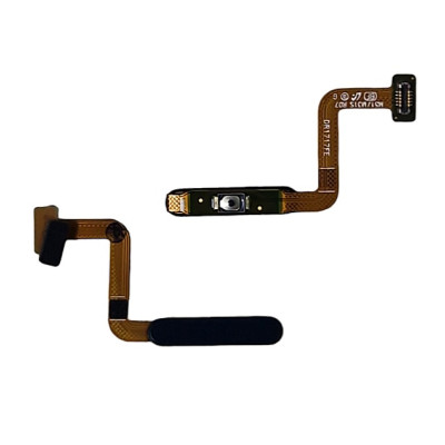 Шлейф для Samsung M31s, M317, M51, M515 кнопки включення, сканер відбитка, чорний оригінал
