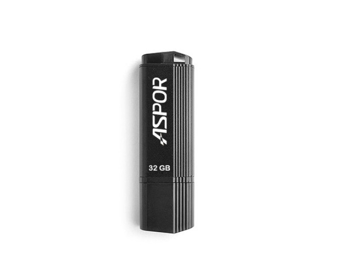 Флешка USB 3.0 Aspor 32GB AR121, черная