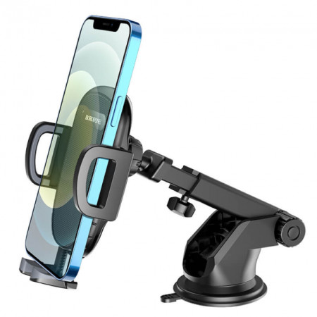 Автодержатель Borofone BH53 Windy Center Console Car Holder (Black/Grey)