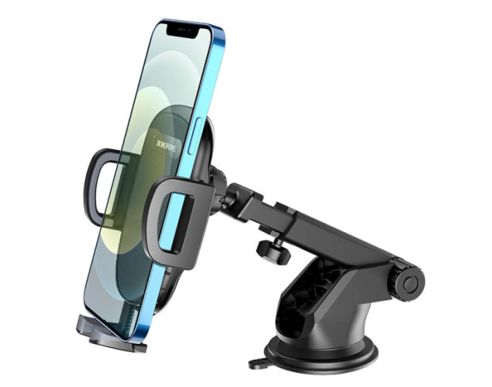 Автодержатель Borofone BH53 Windy Center Console Car Holder (Black/Grey)