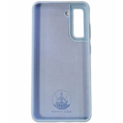 Чохол-силікон Silicone Cover Lakshmi Samsung Galaxy S21 FE синій