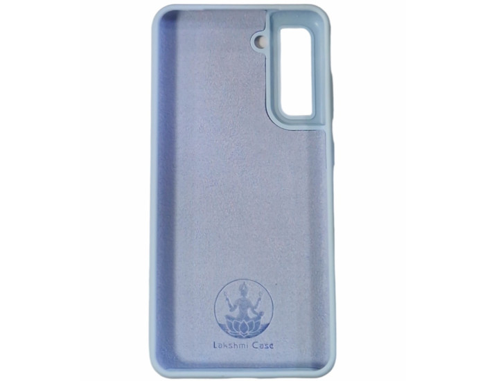 Чохол-силікон Silicone Cover Lakshmi Samsung Galaxy S21 FE синій