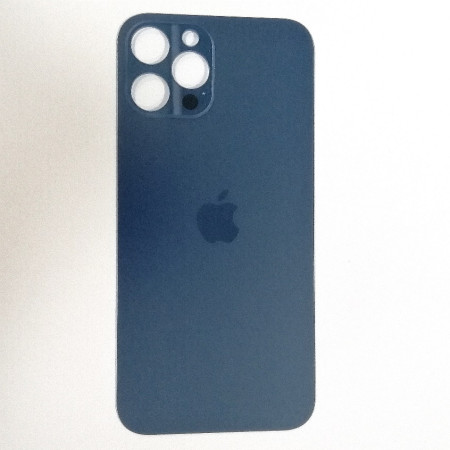 Задняя панель корпуса для iPhone 12 Pro Max, Pacific Blue (Big Hole) (Класс B)