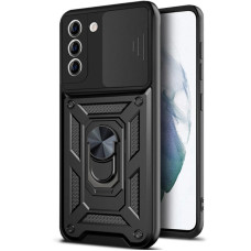 Чехол-Ударопрочный Camshield Serge Ring Samsung Galaxy S24 Plus / Samsung S25 Plus, Черный