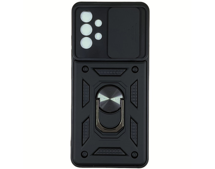 Чехол-Ударопрочный Camshield Serge Ring Samsung A32 4G, Черный