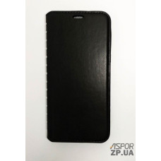 Чехол-книга Leather Folio Samsung A8 2018/A530, Черный
