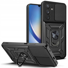 Чехол-Ударопрочный Camshield Serge Ring Samsung Galaxy A35, Черный