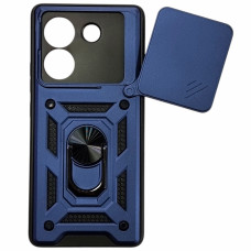 Чехол-Ударопрочный Camshield Serge Ring Xiaomi Poco M7 Pro 5G, Синий