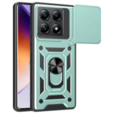 Чехол-Ударопрочный Camshield Serge Ring Xiaomi 14T Зеленый