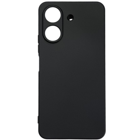 Чехол-силикон Getman Liquid Silk Full Camera Xiaomi Redmi 13C/Poco C65, черный