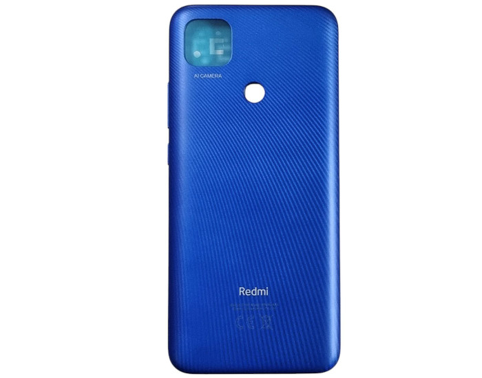 Задняя панель корпуса для Xiaomi Redmi 9C, синяя