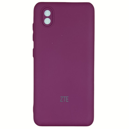 Чехол-силикон Full Camera My Color Soft Case ZTE Blade A3 2020 марсала