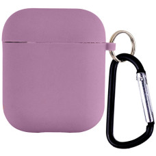 Чехол для AirPods Full Soft Matte Microfiber, Purple (Класс C)