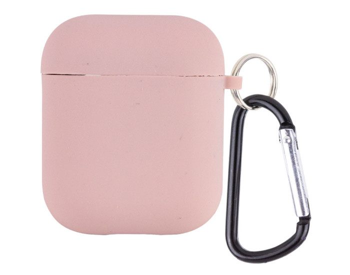Чехол для AirPods Full Soft Matte Microfiber, Pink Sand